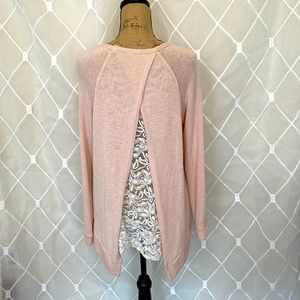 Bar III Open Back Sweater